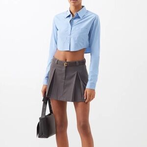 The Frankie Shop - Kitou Pleated Mini Skirt, M